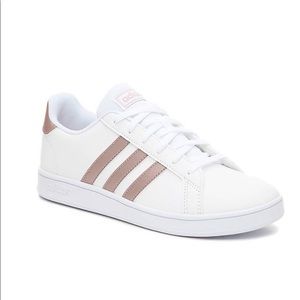 Adidas Rose Gold Grand Court Sneaker